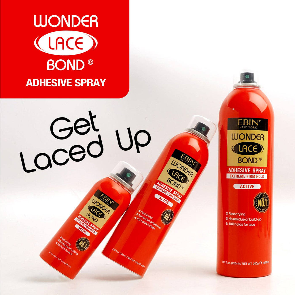 Wonder Lace Bond Wig Adhesive Spray - Extreme Firm Hold 1.01 oz