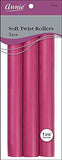 ANNIE 1216 10' SOFT TWIST ROLLER PLUM 3CT