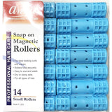 ANNIE 1224 SNAP MAG ROLLER SM BLUE 14CT