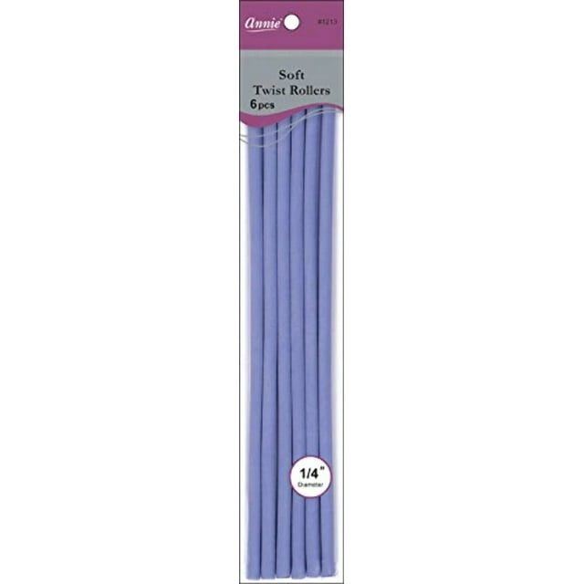 ANNIE 1213 10' SOFT TWIST ROLLER LAVENDER 6CT