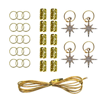 Load image into Gallery viewer, Annie Braid Charm Set, Star