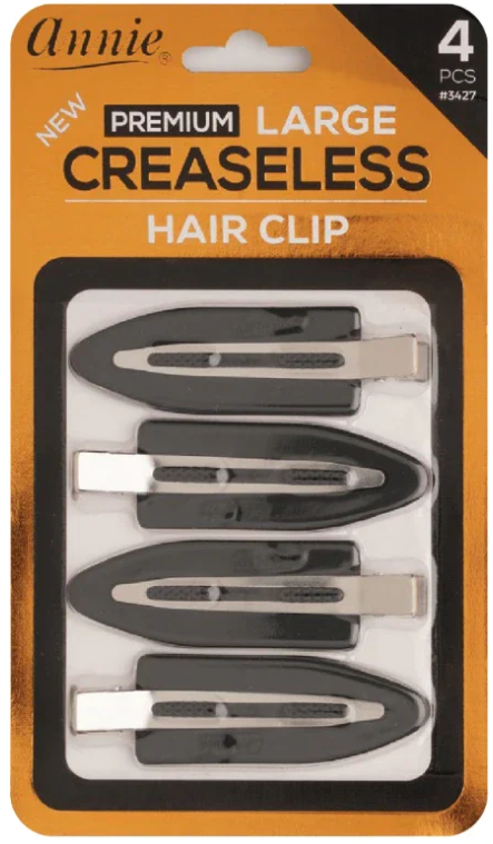 Annie Premium Large Creaseless Hair Clip 4pcs