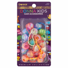 Load image into Gallery viewer, DONNA KIDS PONYTAIL BALLS 12P ASST