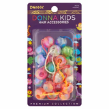 DONNA KIDS PONYTAIL BALLS 12P ASST