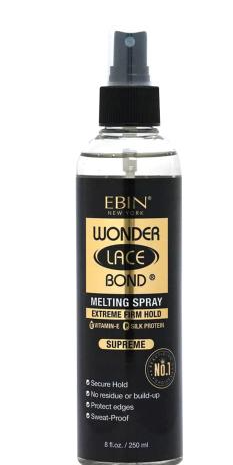 Ebin Wonder Lace Bond Lace Melt Spray 8oz