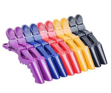 Load image into Gallery viewer, Ellas Hair Styling Crocodile Clips Assorted