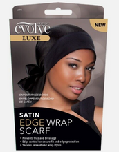 Load image into Gallery viewer, Luxe Evolve Satin Edge Wrap Scarf