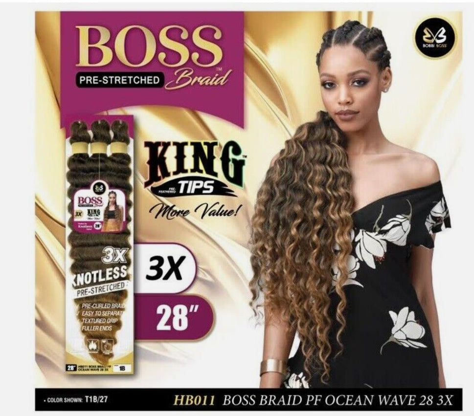 Bobbi Boss Braid Ocean Wave 28” 3x