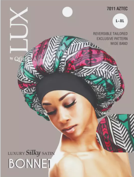 Lux Silky Satin Bonnet L-XL 7011 Pattern