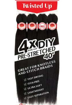 Outre Braids X-Pression Twisted Up 4X Diy Pre-Stretched Braids 40" #4