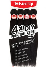 Load image into Gallery viewer, Outre Braids X-Pression Twisted Up 4X Diy Pre-Stretched Braids 40&quot; #4