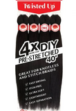 Outre Braids X-Pression Twisted Up 4X Diy Pre-Stretched Braids 40