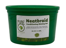 Load image into Gallery viewer, PURE Neatbraid Conditioning Shining Gel 64oz