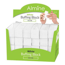 Load image into Gallery viewer, #5379 Annie Almine White Buffing Block Display Grit 240