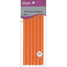 Load image into Gallery viewer, ANNIE 1203 SOFT TWIST ROLLER ORANGE 6CT