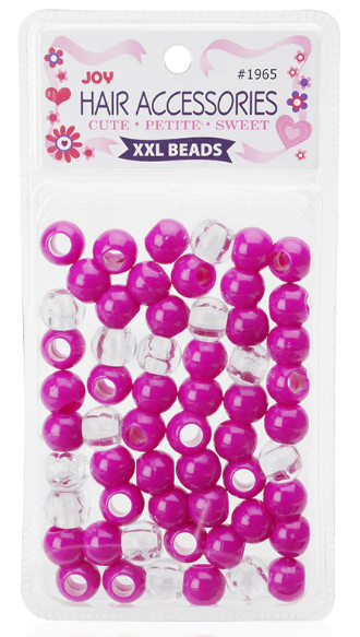 Joy Round Plastic Beads Xx-Large Orchard