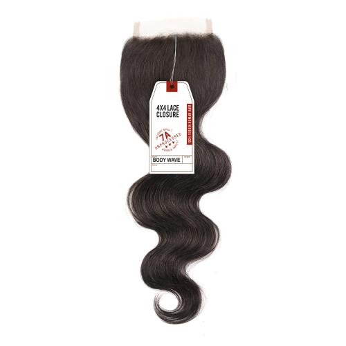 Hh 4 x 4 Body Wave 18" Closure - 7a Virgin (B&N) - Natural