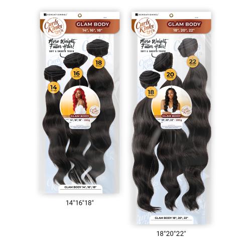 Curls & Kinks Straight 18,20,22