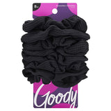 Goody Womens Ouchless Scrunchie, Black 8 Ct