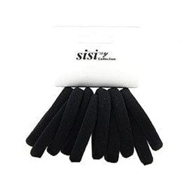 #EPT4012K MEDIUM SOFT BLACK STRETCHY HAIR TIE