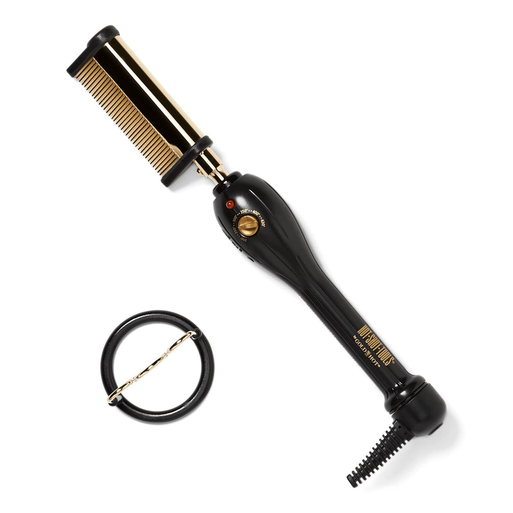 Gold N Hot Professional Styling Comb with Mtr (Multi Temp Regulator) 200F   430F