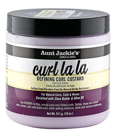 Aunt Janet's Curls and Coils Curl La La Defining Curl Custard for Natural Hair Curls