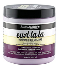 Load image into Gallery viewer, Aunt Janet&#39;s Curls and Coils Curl La La Defining Curl Custard for Natural Hair Curls