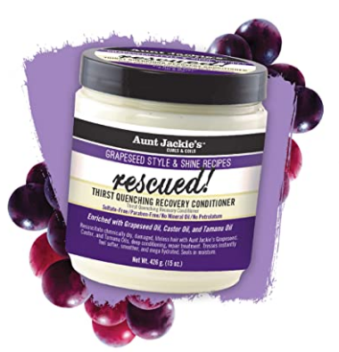 Aunt Jackie's Grapeseed Rescued! Recovery Conditioner