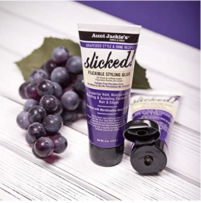 Aunt Jackie's Grapeseed Slicked Flexible Hair Styling Glue