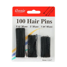 Load image into Gallery viewer, Annie hair pins crimped #3317