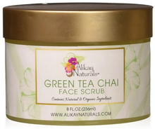 Load image into Gallery viewer, Alikay Naturals Green Tea Chai Face Scrub, 8 Oz