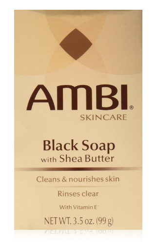 AMBI Skin Care  Black Soap  with Shea Butter