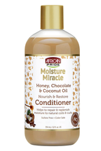 Load image into Gallery viewer, AFRICAN PRIDE MOISTURE REPAIR &amp; REPLENISH CONDITIONER 12 OZ