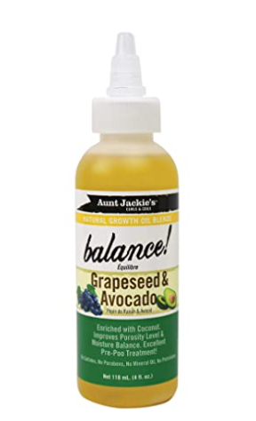 Aunt Jackie's Balance grape seed & avocado