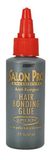 Salon pro Hair bonding glue (super bond) Black, 2 oz
