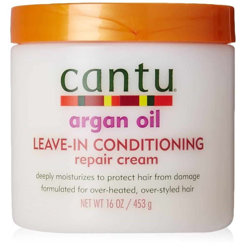 Cantu Argan Oil Leave In Conditioning Repair Cream   16 oz