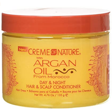 Load image into Gallery viewer, Creme of Nature Hair &amp; Scalp Conditioner With Argan Oil, 4.76 Ounce