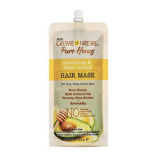 Load image into Gallery viewer, Creme of Nature Pure Honey Intensive Hydration Treatment Avocado Hair Mask 3.8 oz