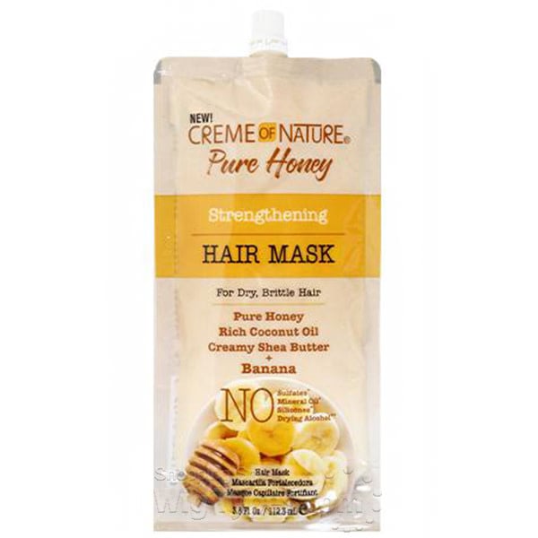 Creme of Nature Pure Honey Intensive Hydration Treatment Banana Hair Mask 3.8 oz