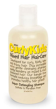 Load image into Gallery viewer, CurlyKids Mixed Haircare Super Detangling Shampoo, Yellow, 8 Fl oz.