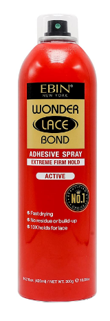 EBIN NEW YORK Wonder Lace Bond Adhesive Spray   Extreme Firm Hold 14.2oz / 400ml