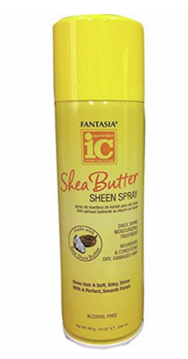 Fantasia Shea Butter Sheen Spray Bonus Size 14 Ounce