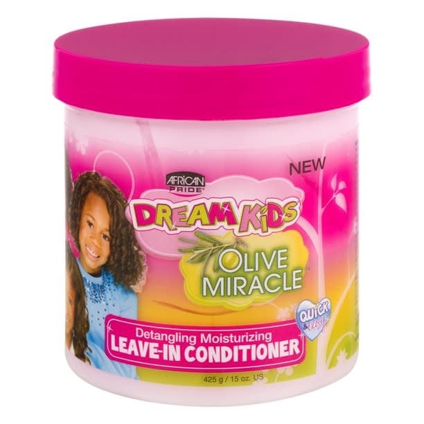 AFRICAN PRIDE DREAM KIDS OLIVE MIRACLE LEAVE IN DEEP CONDITIONER 15 OZ