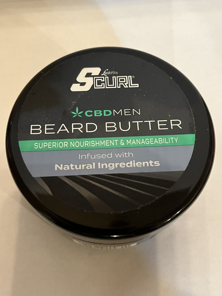 Luster's S Curl CBD Beard Butter