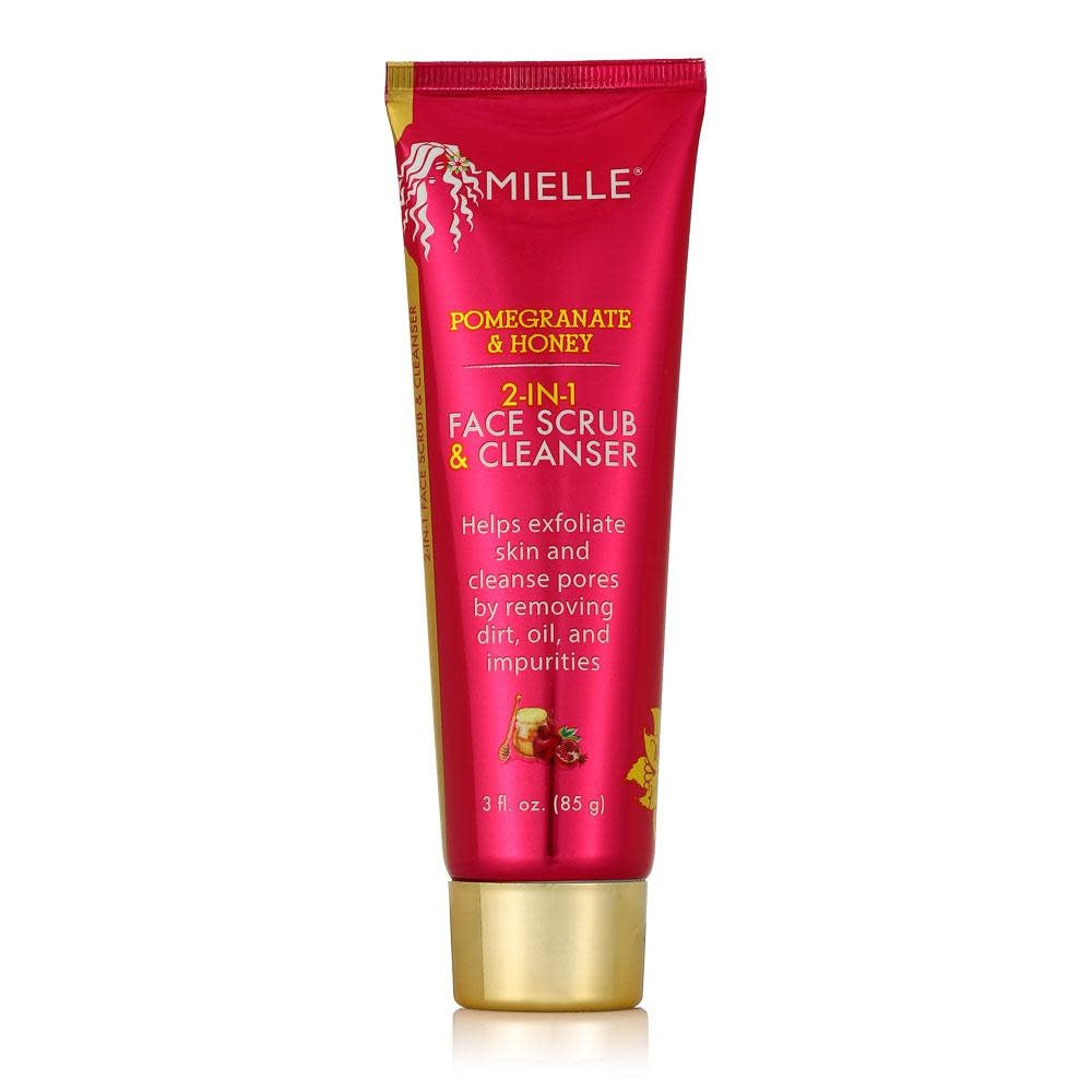 Mielle Pomegranate & Honey 2 in 1 Face Scrub & Cleanser