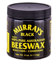 Load image into Gallery viewer, Murray&#39;s Black 100% Pure Australian Bees Wax, 4 oz