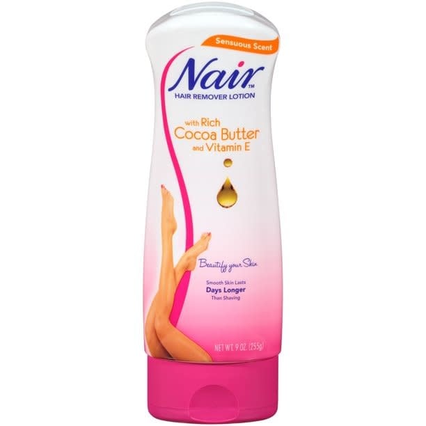 Nair Hair Remover Lotion With Rich Cocoa Butter and Vitamin E 9oz
