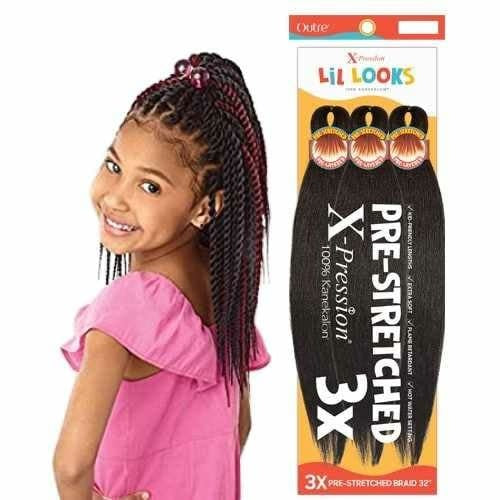 Outre Xpression Lil Looks 3x Pre-Stretched Calming Braid 32"