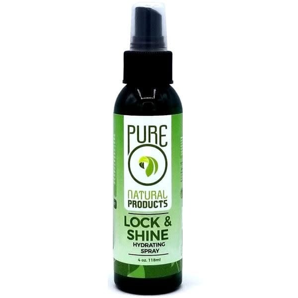 Pure O Natural Lock & Shine Hydrating Spray 4 oz