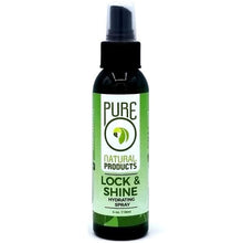 Load image into Gallery viewer, Pure O Natural Lock &amp; Shine Hydrating Spray 4 oz